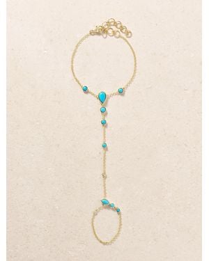 SHAY 18-Karat, And Diamond Hand Bracelet - Natural