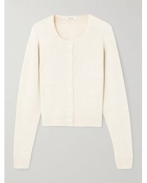 Lemaire Cardigan Aus Strick - Weiß