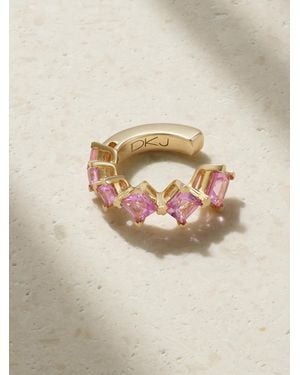 Diane Kordas Ear Cuff Aus 14 Karat Mit Saphiren - Natur