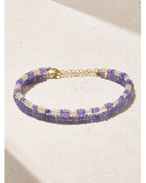JIA JIA Set Of Two, Tanzanite And Opal Bracelets - Pink