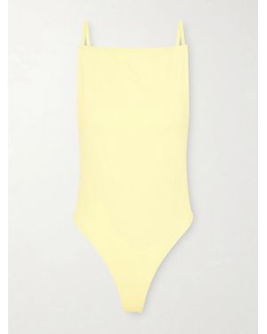 Jacquemus Le Maillot One-Piece Swimsuit - Yellow