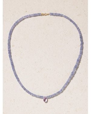 JIA JIA Tanzanite And Amethyst Necklace - Natural