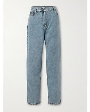 Magda Butrym Straight-Leg Boyfriend Jeans - Blue