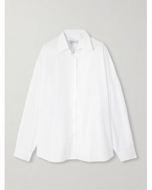 Dries Van Noten Hemd Aus Baumwollpopeline - Weiß