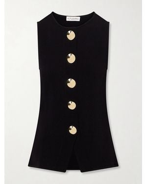 Altuzarra Harper Knitted Top - Black