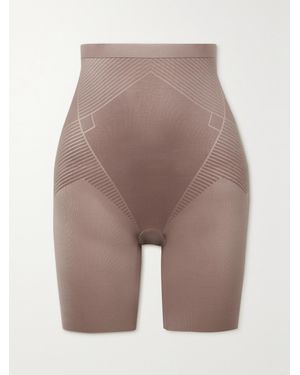 Spanx Thinstincts 2.0 Hoch Sitzende Shorts - Braun