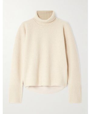 Proenza Schouler Sandra Cashmere-Blend Turtleneck Jumper - Natural