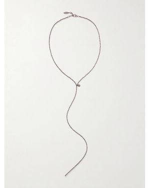 Brunello Cucinelli Kette Aus Mit Perlen - Weiß