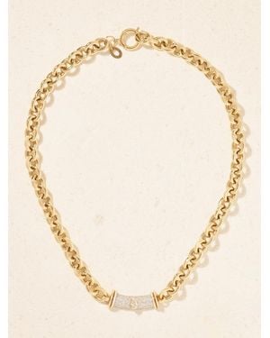 L'Atelier Nawbar Warrior Princess Kette Aus 18 Karat Mit Diamanten - Natur