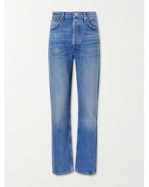 Citizens of Humanity Blaine High-Rise Straight-Leg Jeans - Blue