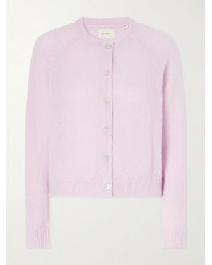 Doen Petra Wool-Blend Cardigan - Pink