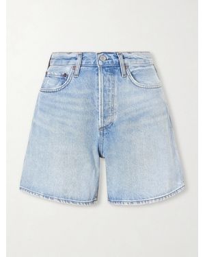 Agolde Dame Denim Shorts - Blue