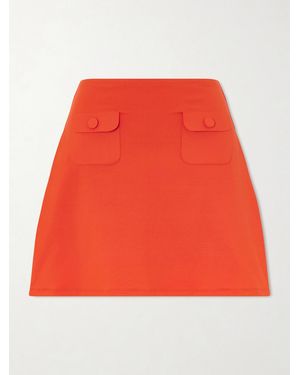 Eres Maritime Stretch-Jersey Mini Skirt - Red