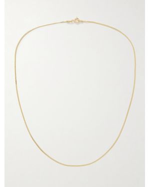 Loren Stewart Demi Herringbone Necklace - White
