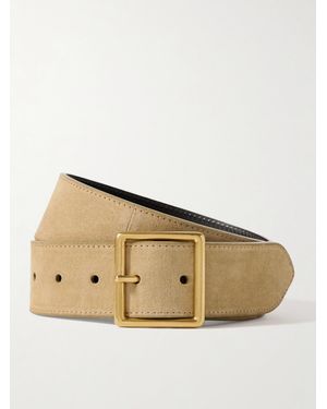 Nili Lotan Marcela Suede Belt - Natural
