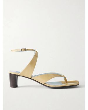 Lemaire Tong Leather Sandals - Natural