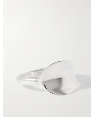 AGMES Marta Ring Aus Recyceltem Sterlingsilber - Weiß