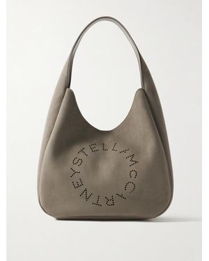 Stella McCartney Perforated Vegan Tote - Grey