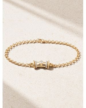 L'Atelier Nawbar Warrior Princess 18-Karat Diamond Bracelet - Natural
