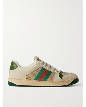 Gucci Screener Leather Sneaker - Multicolor