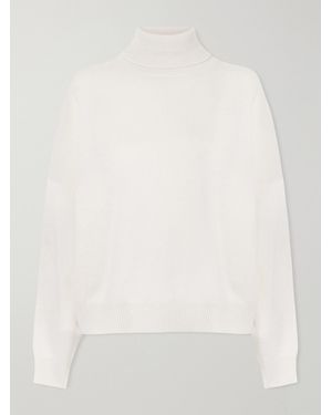 Brunello Cucinelli Cashmere Turtleneck Jumper - Natural