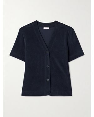 Eres Paresse Cotton-Terry Top - Blue