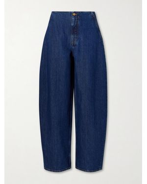 Jil Sander Low-Rise Wide-Leg Jeans - Blue