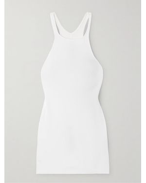 Rick Owens Tanktop Aus Baumwoll-Jersey Mit Racerback - Weiß