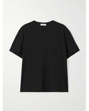 TOTEME Classic Long-Sleeve Lyocell And Cotton T-Shirt in