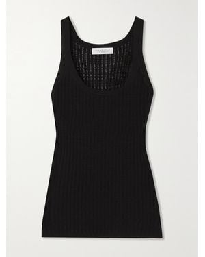 Gabriela Hearst Nevin Tanktop Aus Einer Kaschmir-Seidenmischung - Schwarz