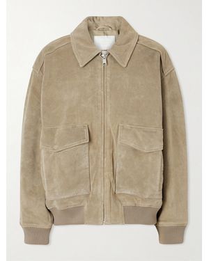 Citizens of Humanity Vivienne Suede Jacket - Natural