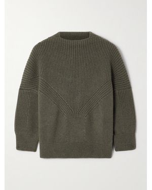 Sa Su Phi Armor Ribbed Cashmere Sweater - Grün