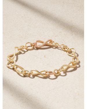 Ole Lynggaard Copenhagen Love Mini Armband Aus 18 Karat Gelb- Und Roségold - Natur