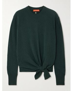 Altuzarra Pull En Cachemire À Nœud Nalini - Vert
