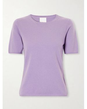 Allude Cashmere Sweater - Purple