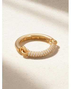 MAOR Bague En Or 18 Carats (750/1000) Et Diamants Equinox - Neutre