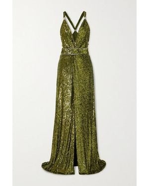 Dundas Long Dress - Green