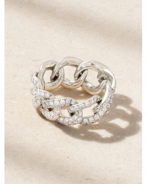SHAY Essential Link 18-Karat Diamond Ring - Natural