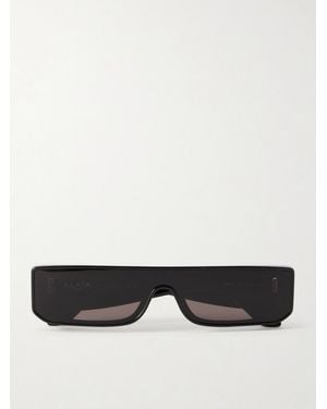 Alaïa Square-Frame Recycled-Acetate Sunglasses - Black
