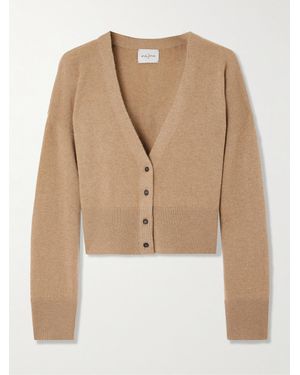LeKasha Sydney Verkürzter Cardigan Aus Biokaschmir - Natur