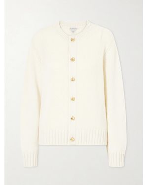 Bottega Veneta Cashmere Cardigan - Natural