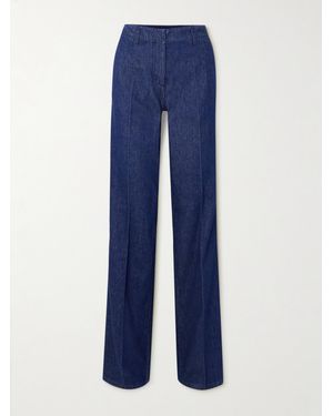 Dries Van Noten Tief Sitzende Jeans Mit Schmalem Bein - Blau