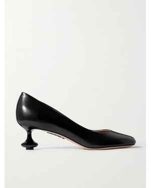Loewe Petite Toy Court Shoes With A Darling Lacquered Heel - Black