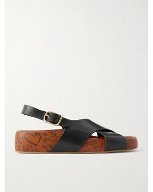 Chloé Leather Sandals - Black