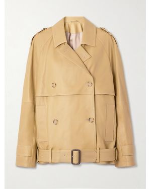 TOTEME Leather Jacket - Natural