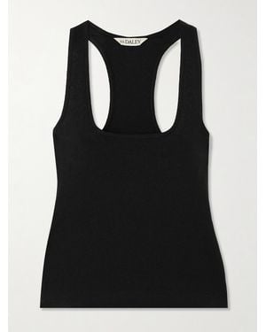 S.S.Daley Amelia Ribbed Lyocell-Blend Tank - Black