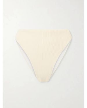 Haight Mah Ribbed Bikini Briefs - White