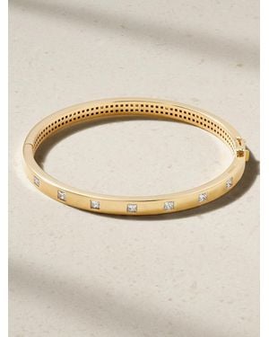 Ileana Makri 18-Karat Diamond Bangle - Natural