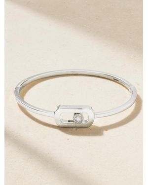 Messika So Move 18-Karat Diamond Bracelet - Natural