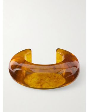 Lizzie Fortunato Arc Resin Cuff - Orange